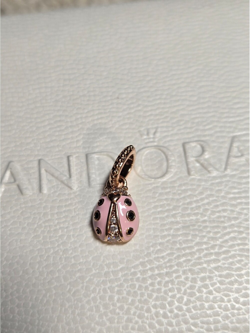 Pandora charm ladybug